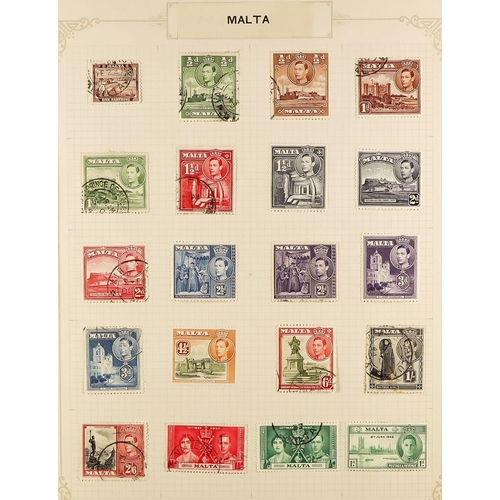 184 - COMMONWEALTH mint & used collection in album, note Cyprus, Malta, Gibraltar, Middle East & British A... 