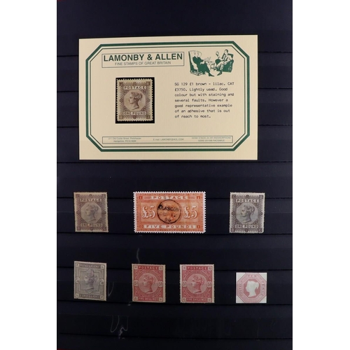 1842 - GREAT BRITAIN FAKES & FORGERIES collection of faked (often using watermarked paper from revenue stam... 