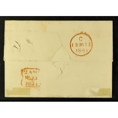 1888 - GB. COVERS & POSTAL HISTORY 1840 (14 Sep) EL to London probably from Manila bearing fine boxed 'SHIP... 