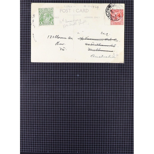 1891 - GB. COVERS & POSTAL HISTORY 1919 - 1939 FLOWN COVERS collection, 1929 Ross-Smith anniversary flight,... 