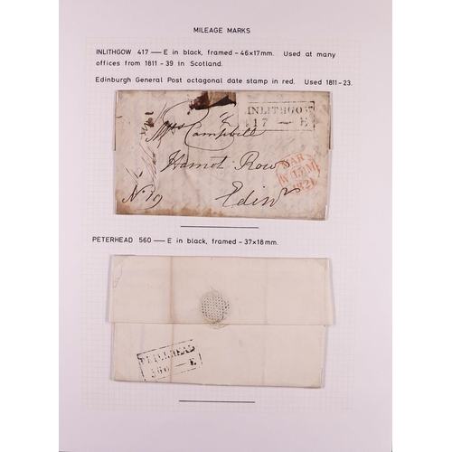 1905 - GB. COVERS & POSTAL HISTORY INTERESTING COVERS RANGE incl. pre-stamp with Bishop mark and 