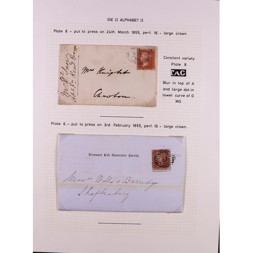 1905 - GB. COVERS & POSTAL HISTORY INTERESTING COVERS RANGE incl. pre-stamp with Bishop mark and 