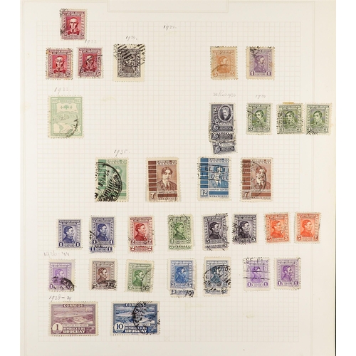 191 - LATIN AMERICA collection in album, Columbia imperfs, overprints, 1899 Antioquia set, Ecuador officia... 