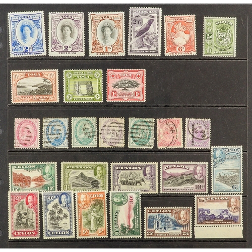 199 - WORLD (NO GB) ACCUMULATION IN THREE CARTONS All periods mint & used stamps, includes British Commonw... 