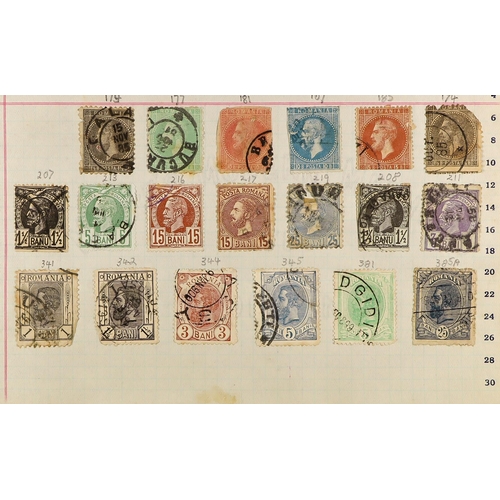 200 - WORLD COLLECTION of 1860's-1980's mint & used stamps arranged from Iceland to Romania includes Italy... 