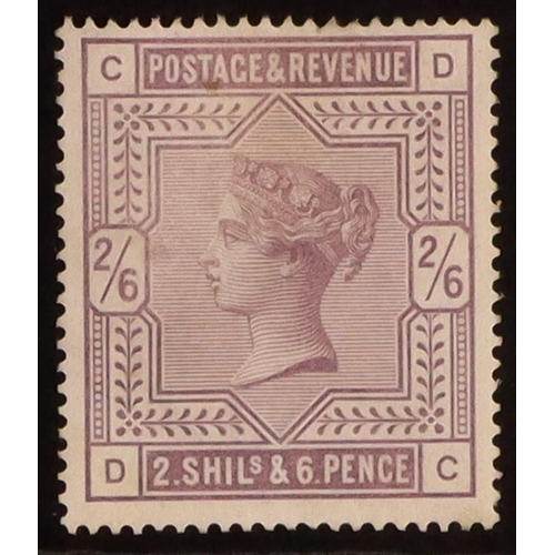 2148 - GB.QUEEN VICTORIA 1883-84 2s6d lilac, SG 178, mint lightly hinged. Cat £600. Lot 2148 (P) [c]