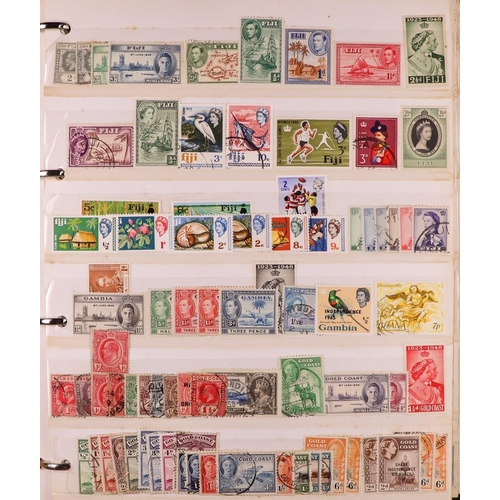 223 - COMMONWEALTH Late 19th Century to 1980's mint & used ranges in eight stockbooks & albums, includes o... 