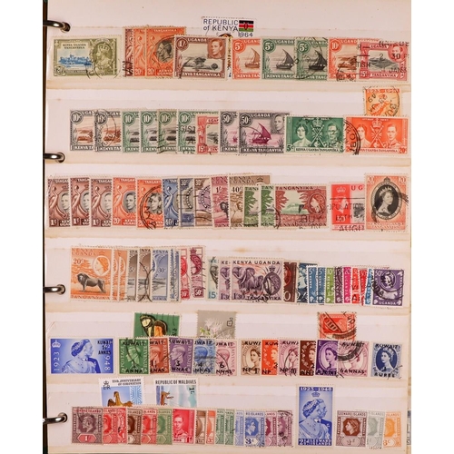 223 - COMMONWEALTH Late 19th Century to 1980's mint & used ranges in eight stockbooks & albums, includes o... 