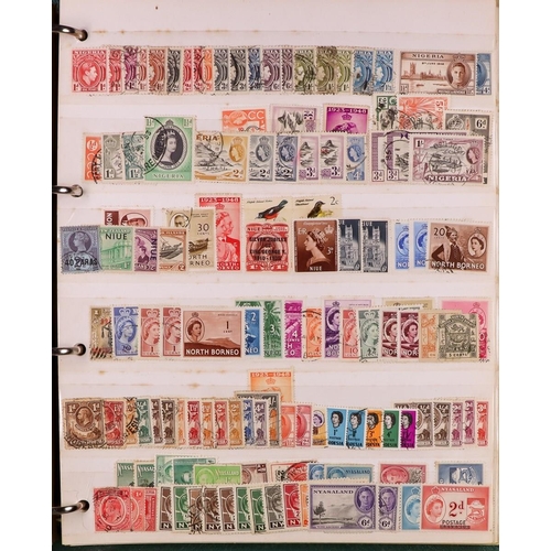 223 - COMMONWEALTH Late 19th Century to 1980's mint & used ranges in eight stockbooks & albums, includes o... 