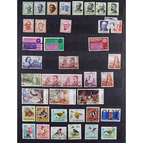 230 - REMAINDERS FROM COLLECTOR'S ESTATE. Includes Australia stockbook, China in album, Libya 1952 Provisi... 