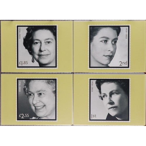 2344 - GB.ELIZABETH II 1973 - 2022 PHQ CARD COLLECTION. Complete commemorative collection housed in 19 dedi... 