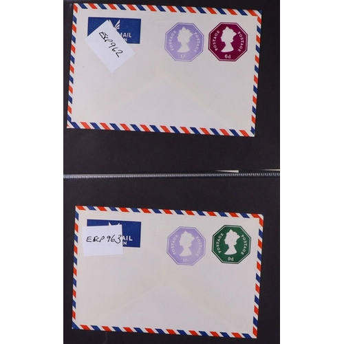 2461 - GB.ELIZABETH II POSTAL STATIONARY - ENVELOPES. A collection of envelopes, letter sheets, certs of po... 