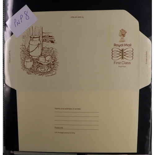 2461 - GB.ELIZABETH II POSTAL STATIONARY - ENVELOPES. A collection of envelopes, letter sheets, certs of po... 