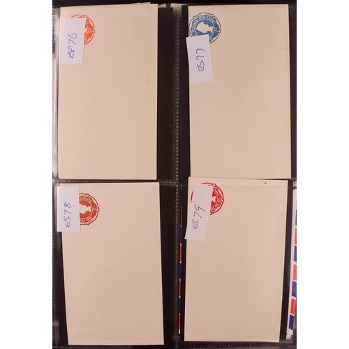 2461 - GB.ELIZABETH II POSTAL STATIONARY - ENVELOPES. A collection of envelopes, letter sheets, certs of po... 