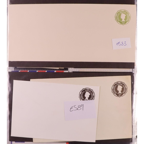 2461 - GB.ELIZABETH II POSTAL STATIONARY - ENVELOPES. A collection of envelopes, letter sheets, certs of po... 