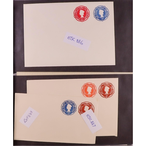 2461 - GB.ELIZABETH II POSTAL STATIONARY - ENVELOPES. A collection of envelopes, letter sheets, certs of po... 