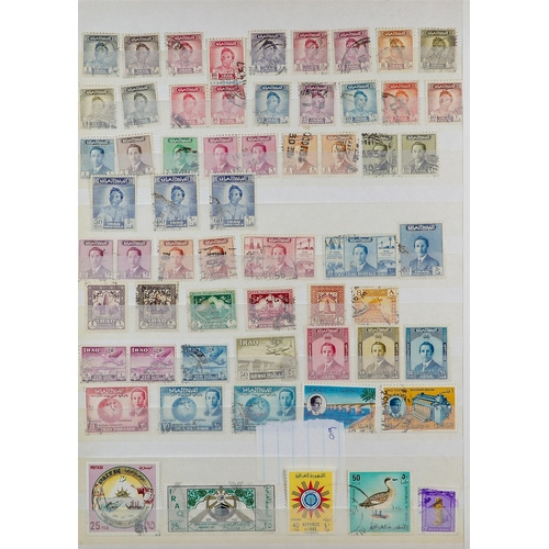 248 - COLLECTOR'S ESTATE IN CARTON World mint & used stamps in ten albums & stockbooks, plus some in packe... 