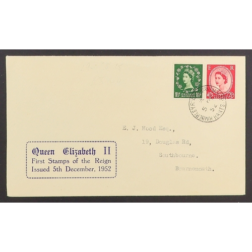 2528 - GB.FIRST DAY COVERS 1952 - 2000 PREMIUM COVERS A collection of around 93 items purchased from Buckin... 