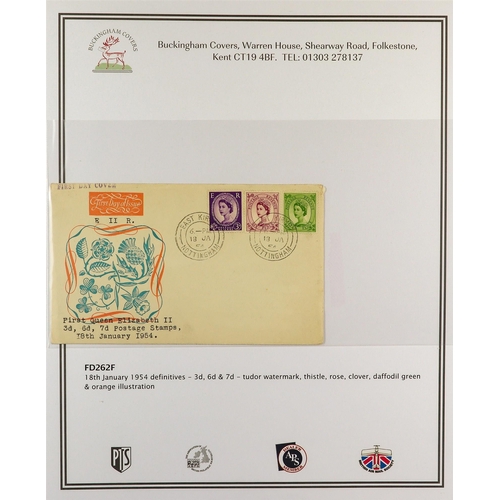 2528 - GB.FIRST DAY COVERS 1952 - 2000 PREMIUM COVERS A collection of around 93 items purchased from Buckin... 