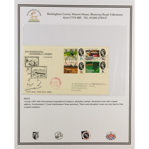 2528 - GB.FIRST DAY COVERS 1952 - 2000 PREMIUM COVERS A collection of around 93 items purchased from Buckin... 