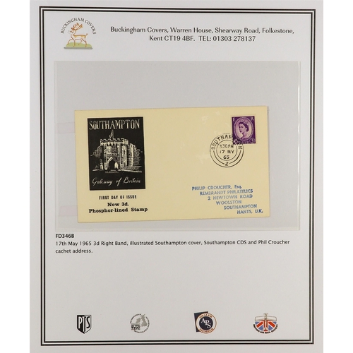 2528 - GB.FIRST DAY COVERS 1952 - 2000 PREMIUM COVERS A collection of around 93 items purchased from Buckin... 