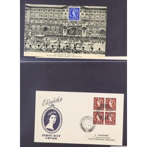 2528 - GB.FIRST DAY COVERS 1952 - 2000 PREMIUM COVERS A collection of around 93 items purchased from Buckin... 