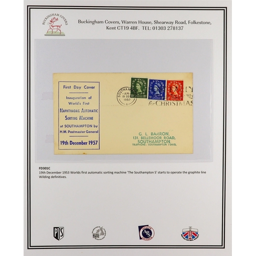 2528 - GB.FIRST DAY COVERS 1952 - 2000 PREMIUM COVERS A collection of around 93 items purchased from Buckin... 