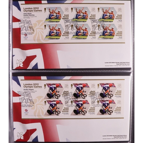 2529 - GB.FIRST DAY COVERS 1952-2024 COLLECTION in 36 albums with the strength in apparently almost complet... 