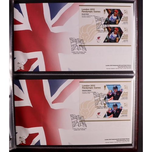 2529 - GB.FIRST DAY COVERS 1952-2024 COLLECTION in 36 albums with the strength in apparently almost complet... 