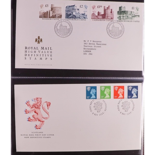 2529 - GB.FIRST DAY COVERS 1952-2024 COLLECTION in 36 albums with the strength in apparently almost complet... 