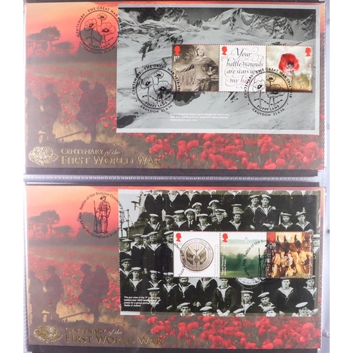 2529 - GB.FIRST DAY COVERS 1952-2024 COLLECTION in 36 albums with the strength in apparently almost complet... 