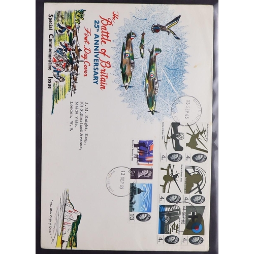 2532 - GB.FIRST DAY COVERS 1953 -1970 COLLECTION. Comprehensive with many better throughout. Includes 1957 ... 