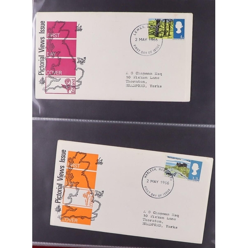 2532 - GB.FIRST DAY COVERS 1953 -1970 COLLECTION. Comprehensive with many better throughout. Includes 1957 ... 