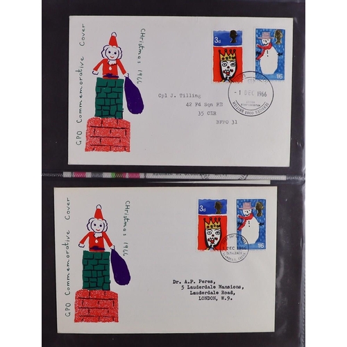 2532 - GB.FIRST DAY COVERS 1953 -1970 COLLECTION. Comprehensive with many better throughout. Includes 1957 ... 