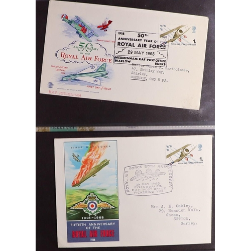 2532 - GB.FIRST DAY COVERS 1953 -1970 COLLECTION. Comprehensive with many better throughout. Includes 1957 ... 