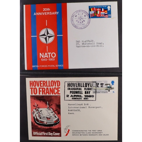 2532 - GB.FIRST DAY COVERS 1953 -1970 COLLECTION. Comprehensive with many better throughout. Includes 1957 ... 