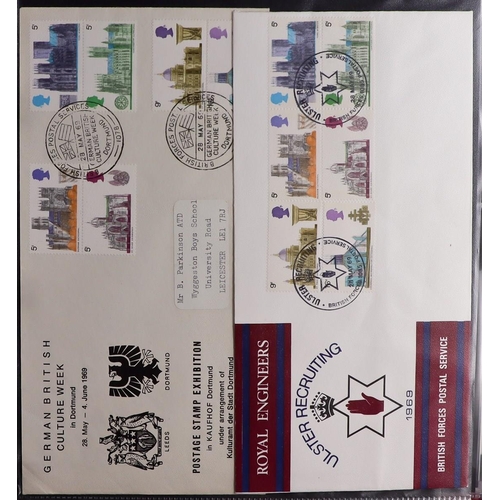 2532 - GB.FIRST DAY COVERS 1953 -1970 COLLECTION. Comprehensive with many better throughout. Includes 1957 ... 