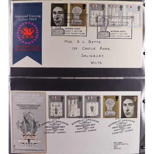 2532 - GB.FIRST DAY COVERS 1953 -1970 COLLECTION. Comprehensive with many better throughout. Includes 1957 ... 