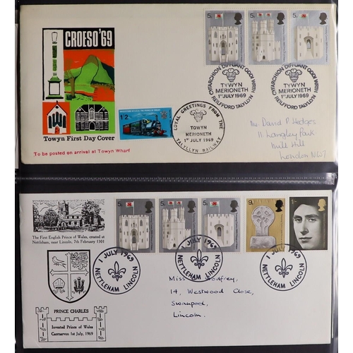 2532 - GB.FIRST DAY COVERS 1953 -1970 COLLECTION. Comprehensive with many better throughout. Includes 1957 ... 