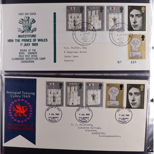 2532 - GB.FIRST DAY COVERS 1953 -1970 COLLECTION. Comprehensive with many better throughout. Includes 1957 ... 