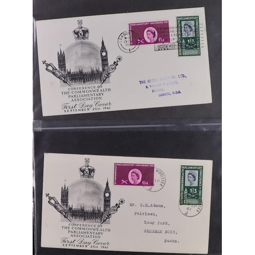 2532 - GB.FIRST DAY COVERS 1953 -1970 COLLECTION. Comprehensive with many better throughout. Includes 1957 ... 