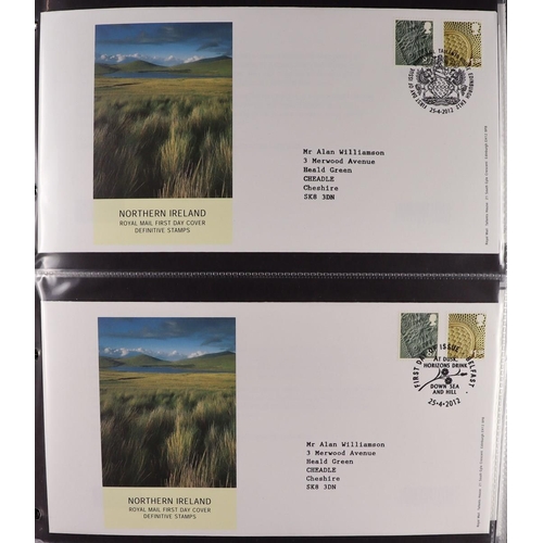 2543 - GB.FIRST DAY COVERS 1966 - 2022 REGIONAL DEFINITIVES. A comprehensive collection in 6 binders. All t... 