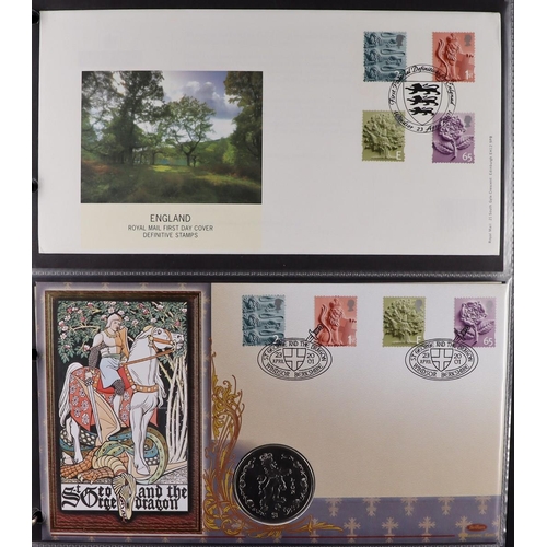 2543 - GB.FIRST DAY COVERS 1966 - 2022 REGIONAL DEFINITIVES. A comprehensive collection in 6 binders. All t... 