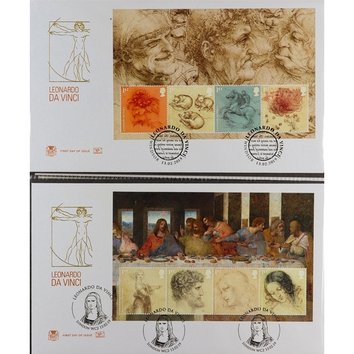 2550 - GB.FIRST DAY COVERS 1969 - 2019 PRESTIGE BOOKLET PANE COLLECTION in seventeen binders. Issued by Roy... 