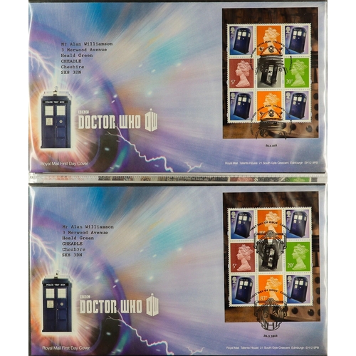 2550 - GB.FIRST DAY COVERS 1969 - 2019 PRESTIGE BOOKLET PANE COLLECTION in seventeen binders. Issued by Roy... 