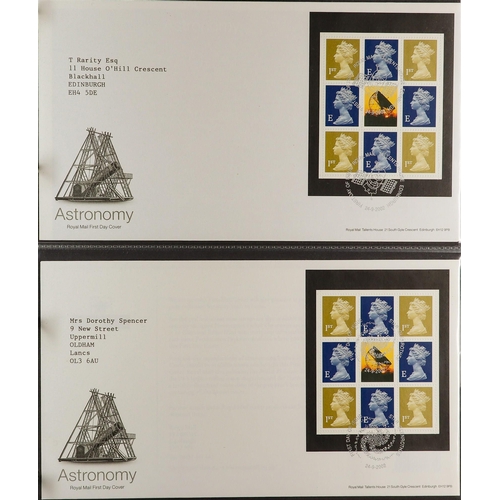 2550 - GB.FIRST DAY COVERS 1969 - 2019 PRESTIGE BOOKLET PANE COLLECTION in seventeen binders. Issued by Roy... 