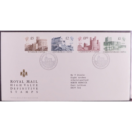 2551 - GB.FIRST DAY COVERS 1969-2006 COMPREHENSIVE COLLECTION in 18 small albums, all different with variou... 