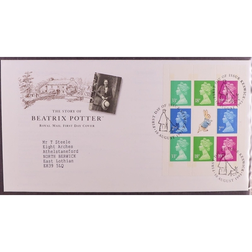 2551 - GB.FIRST DAY COVERS 1969-2006 COMPREHENSIVE COLLECTION in 18 small albums, all different with variou... 