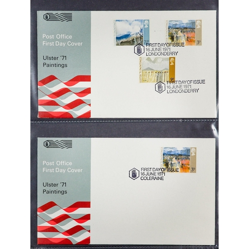 2553 - GB.FIRST DAY COVERS 1970 - 2022 SUPERIOR COMMEMORATIVE ISSUES COLLECTION. This very extensive collec... 