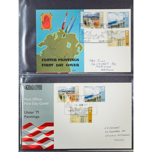 2553 - GB.FIRST DAY COVERS 1970 - 2022 SUPERIOR COMMEMORATIVE ISSUES COLLECTION. This very extensive collec... 